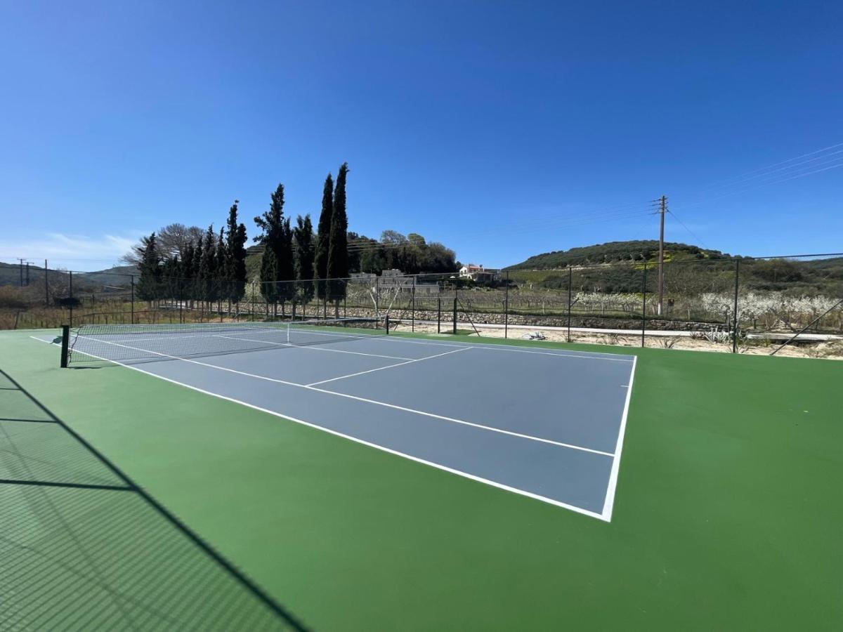 Villa Mantilari Wine Estate 7 Apartments 2 Private Pools 1 Heated Tennis Court Fitness Center Archanes Eksteriør bilde